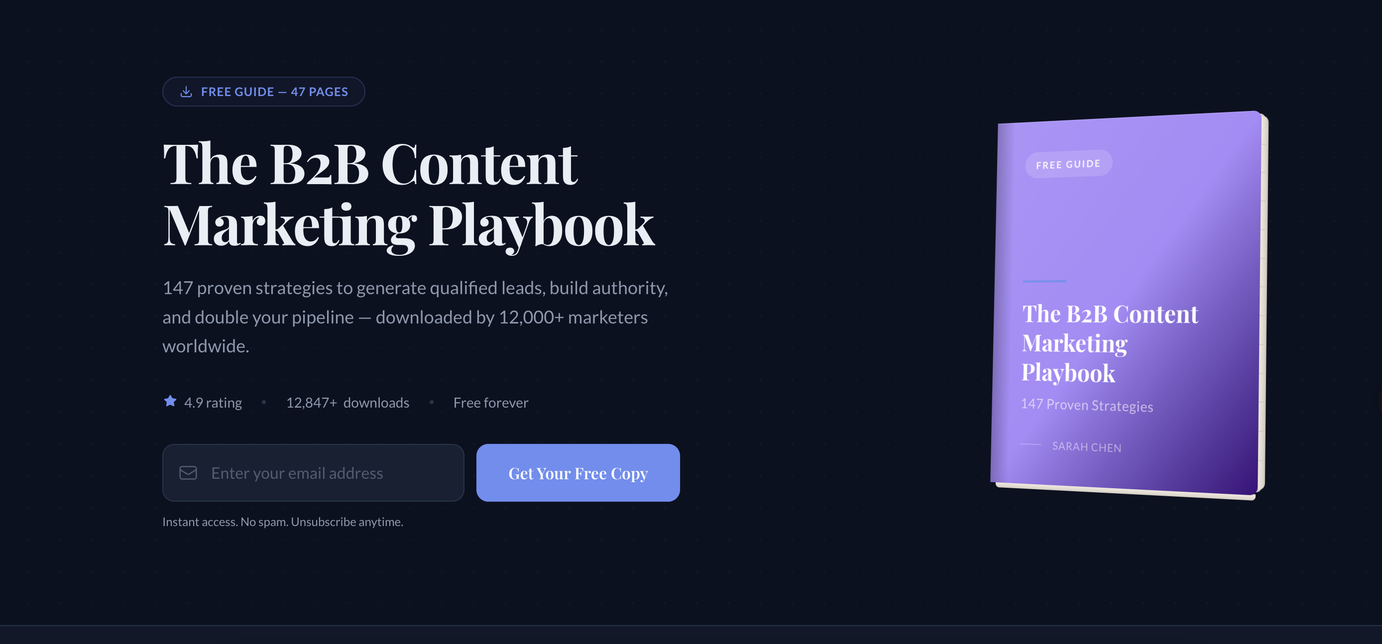 MagnetPage — Lead Magnet Download Page